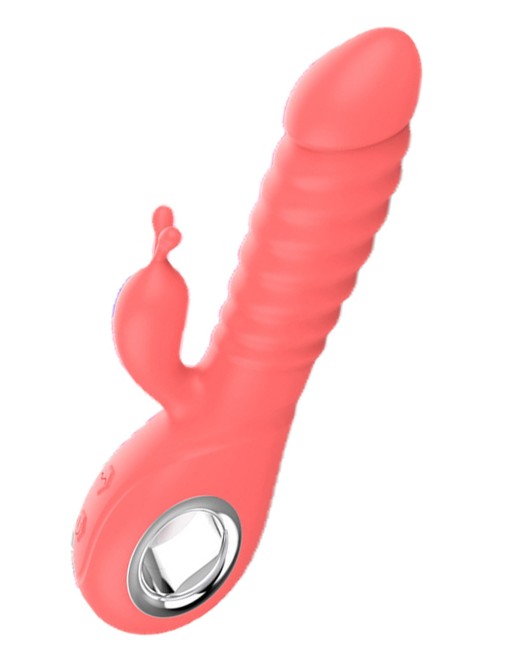 Vibromasseur rabbit rotatif 7 vibrations USB - TOZ-025B Vibromasseur rabbit rotatif 7 vibrations USB - TOZ-025B