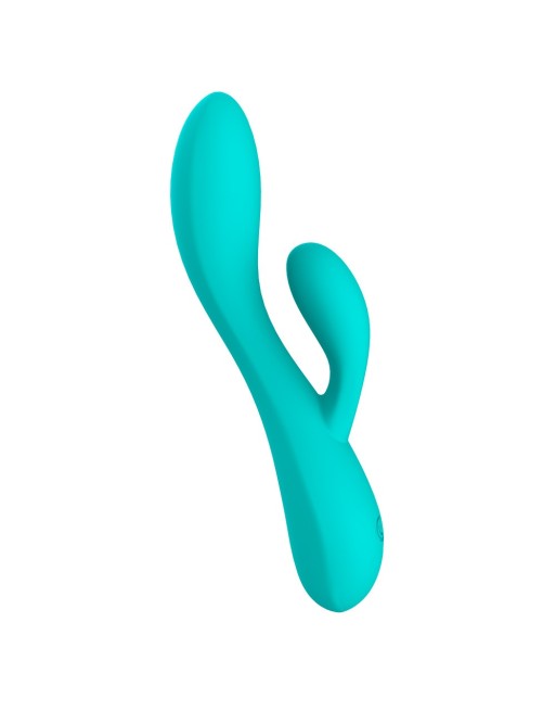 Vibromasseur rabbit USB turquoise NINA - WS-NV024TUR Vibromasseur rabbit USB turquoise NINA - WS-NV024TUR