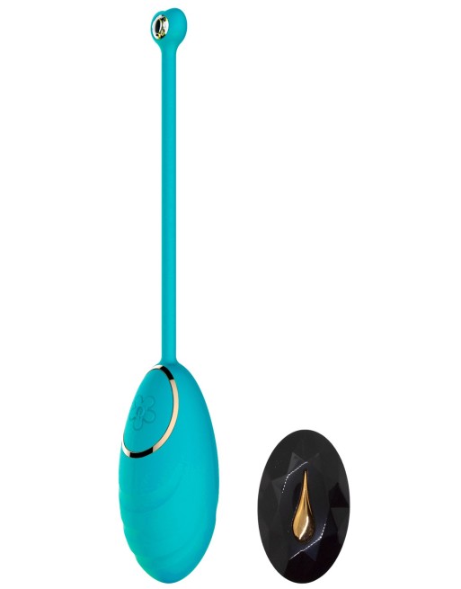 Œuf vibrant bleu avec télécommande USB - DAISYBLUE Œuf vibrant bleu avec télécommande USB - DAISYBLUE