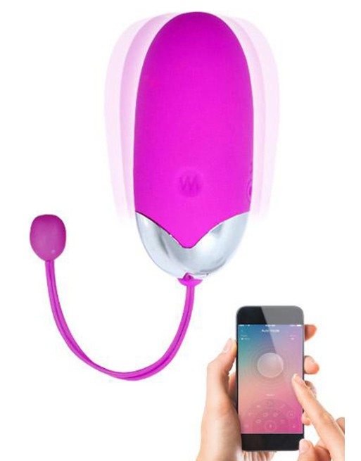 Oeuf vibrant puissant USB avec application smatphone - CC530145 Oeuf vibrant puissant USB avec application smatphone - CC530145