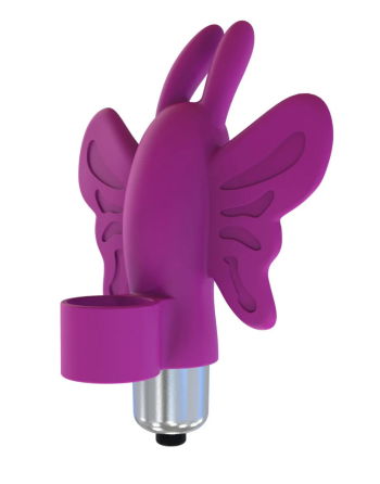 Doigt chinois vibrant papillon violet - VB051