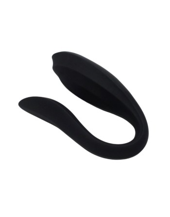 OSMOSE, stimulateur pour couple USB, à double tête, avec télécommande, en silicone médical - BQ602BLK