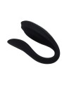 OSMOSE, stimulateur pour couple USB, à double tête, avec télécommande, en silicone médical - BQ602BLK