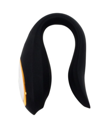 OSMOSE, stimulateur pour couple USB, à double tête, avec télécommande, en silicone médical - BQ602BLK