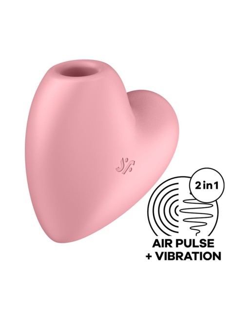 Stimulateur de clitoris USB en forme de cœur Cuttie Heart Satisfyer - CC597796 Stimulateur de clitoris USB en forme de cœur Cuttie Heart Satisfyer - CC597796