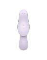 2 en 1 Vibromasseur et stimulateur de clitoris USB violet Curvy Trinity 2 Satisfyer - CC597788