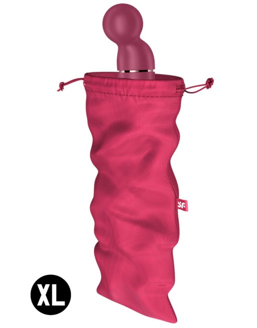 Sac de rangement sextoys rose taille XL Treasure Bag Satisfyer - CC597850 Sac de rangement sextoys rose taille XL Treasure Bag Satisfyer - CC597850