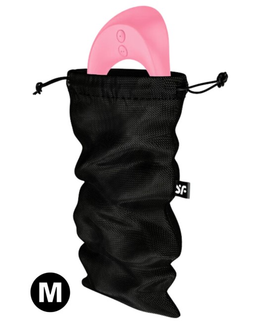 Sac de rangement sextoys noir taille M Treasure Bag Satisfyer - CC597859 Sac de rangement sextoys noir taille M Treasure Bag Satisfyer - CC597859