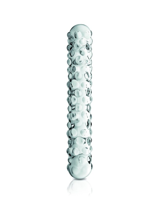 Gode en verre transparent perlé n°6 Glossy - CC532064020 Gode en verre transparent perlé n°6 Glossy - CC532064020