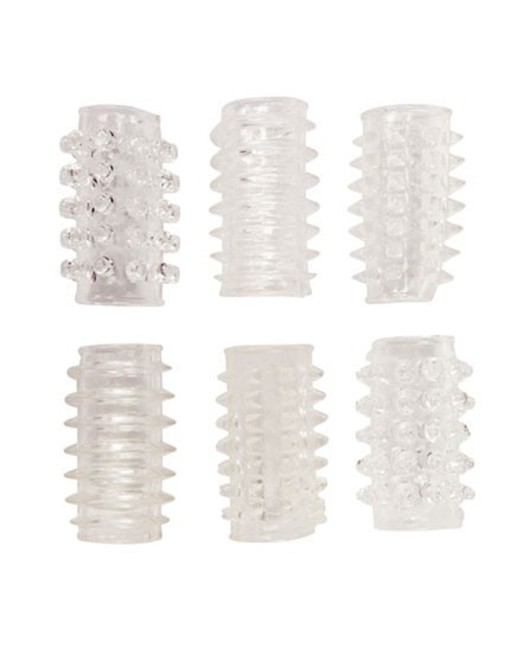 Gaine de pénis ou doigts chinois boîte de 6 - CC570043 Gaine de pénis ou doigts chinois boîte de 6 - CC570043