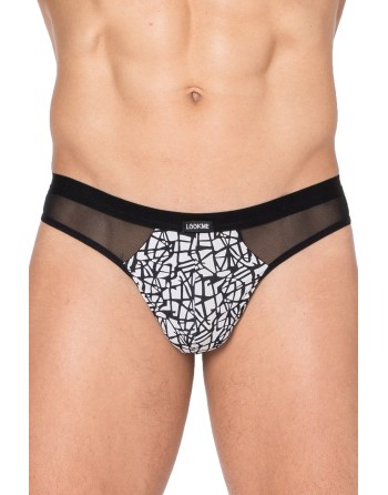 String imprimé noir et blanc New Look - LM2299-02BWH