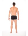 Mini-Pants noir échancré avec zip - LM2003-68BLK