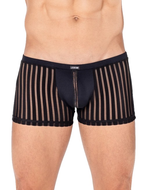Boxer noir Biker - LM2201-67BLK Boxer noir Biker - LM2201-67BLK