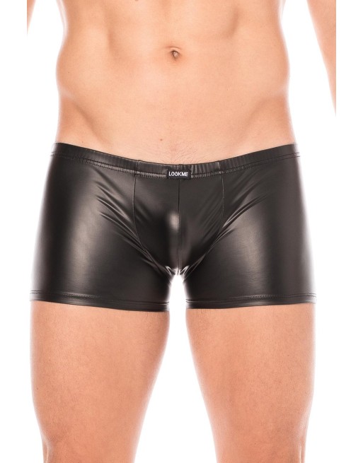 Boxer simili cuir - LM2008-67BLK Boxer simili cuir - LM2008-67BLK