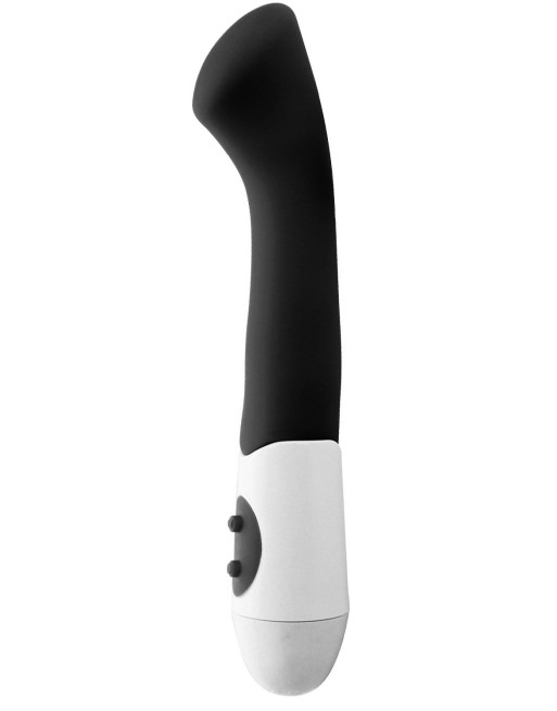 Vibromasseur noir tête plate spécial point G - CR-BOZ015BLK Vibromasseur noir tête plate spécial point G - CR-BOZ015BLK