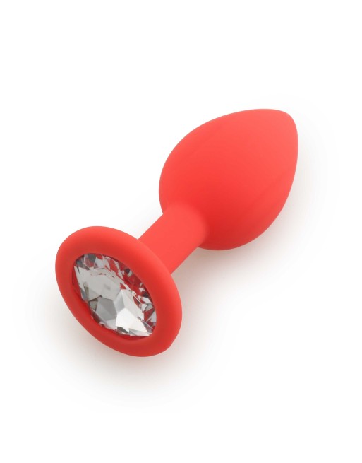 Plug rouge bijou cristal Medium - DB-RY068CRED Plug rouge bijou cristal Medium - DB-RY068CRED
